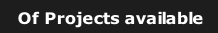 Of Projects available